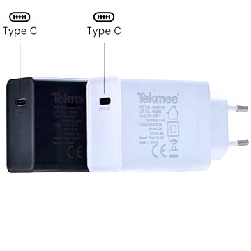 Chargeur USB-C Tekmee PD Fast 18W