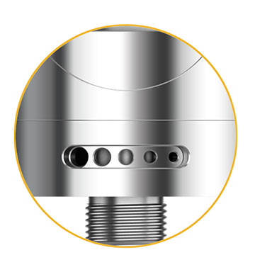 Bague airflow du Nautilus 2 de chez Aspire