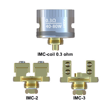 Clearomiseur Ijoy Combo RDTA, et une partie de ses accessoires