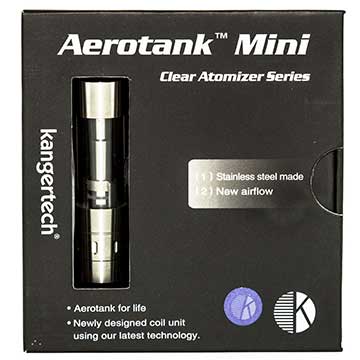 Clearomiseur Kangertech Mini-Aerotank et son packaging