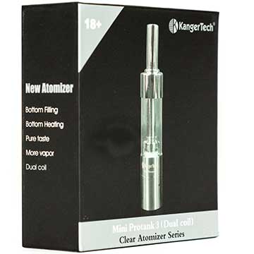 Clearomiseur Kangertech Mini-Protank3 et son packaging
