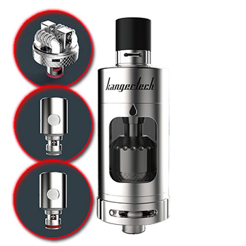 Le Kanger Protank 4 dispose d'une offre de résistance très complète