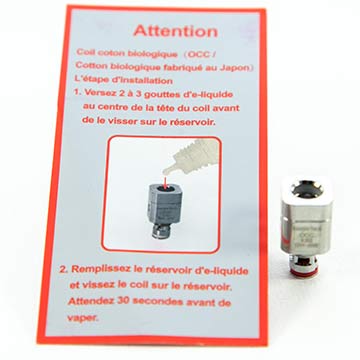 Conseils d'utilisation résistance Kangertech OCC