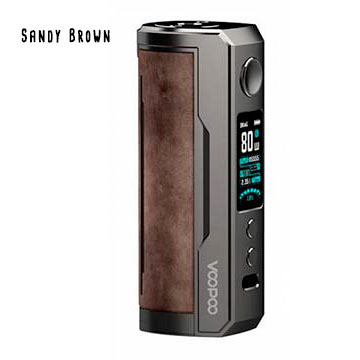 Box Voopoo Drag X plus sandy brown