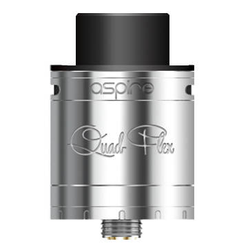 Dripper Aspire Quad Flex - Survival Kit avec airflow sous le topcap