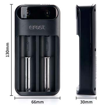Chargeur Efest Lush Q2 compact
