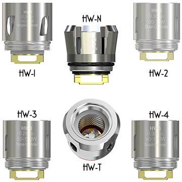 Gamme des résistances Eleaf HW