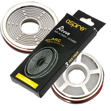 résistances ARC Radial coil pour clearomiseur Aspire Revvo