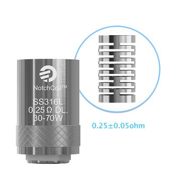 détail de la résistance Joyetech Notchcoil 0.25 Ohm