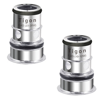 Résistances Aspire Tigon 0,4 Ohm DL et 1,2 Ohm MTL