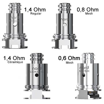 Gamme de résistances Smoktech Nord Pod