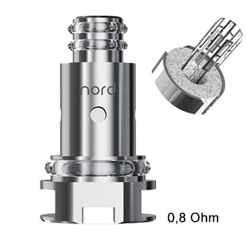 Résistances Smoktech Nord Pod Mesh 0,8 Ohm