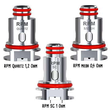 Résistances Smok pour RPM 40