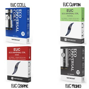Résistances Vaporesso EUC pour Veco et Veco Plus.