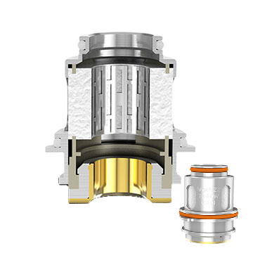 Achitecture des résistances Geekvape Zeus subOhm