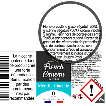 Eliquides French-Cancan base végétale