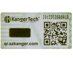 Vignette de sécurité des produits Kangertech