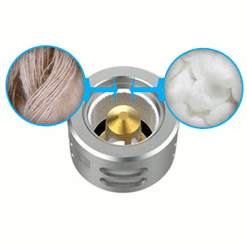Résistance Vaporesso QF Meshed coton et lin