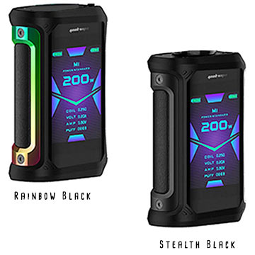 Box Aegis X 220 W rainbow et stealth black