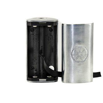 logement des accumulateurs sur la modbox Asmodus Minikin2 