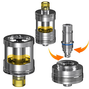 Changement résistance Aspire Nautilus GT