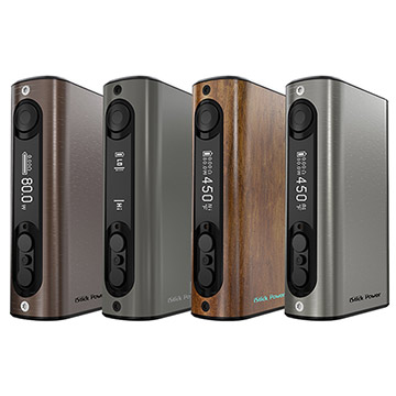 Modbox Eleaf iPower coloris bois, acier, bronze ou gris anthracite