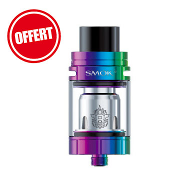 Avec ce kit le clearomiseur Smok TFV8 X est offert