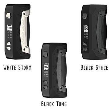 Aegis Max White Storm, Black Space et Black tung
