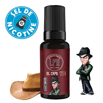 e-liquide LFR El Capo sel de nicotine