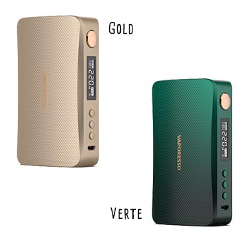 Box Gen-S 220W gold et verte