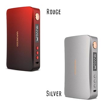 Vaporesso Gen rouge et silver