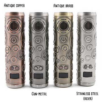 Coloris du mod Tesla Punk 86w