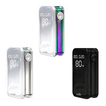 Modbox Eleaf Nowos silver, black et rainbow