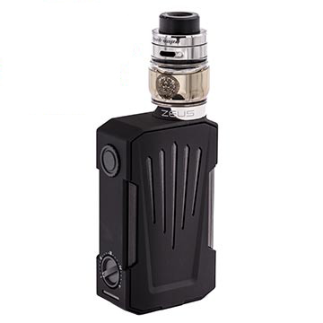 Modbox Tesla Invader 4X et clearo Vaporesso Zeus