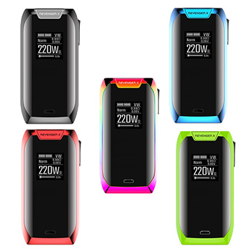 Modbox revenger X présentées deans divers coloris