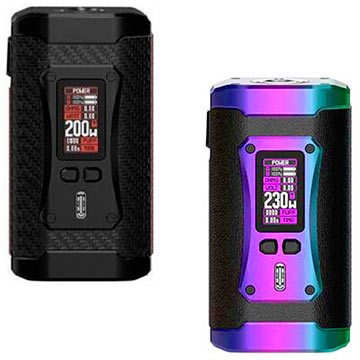 Morph 2 230W rainbow et carbon fiber