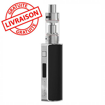 Mod box Eleaf iStick 60W TC argent brossé et clearomiseur Melo2
