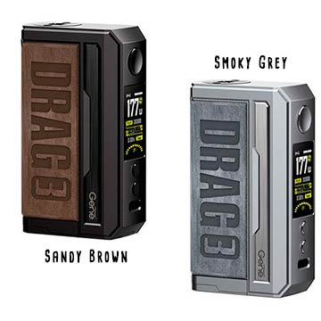 Modbox Drag 3 Sandy Brown et Smoky Grey