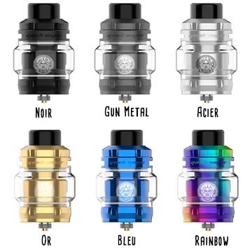 Coloris du Geekvape Z-Max-SubOhm