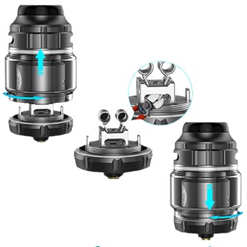 Geekvape Zeus X avec son plateau Postless