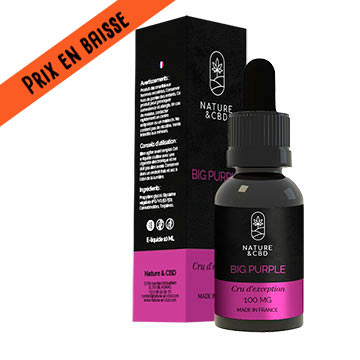 Eliquide Big Purple Nature et CBD