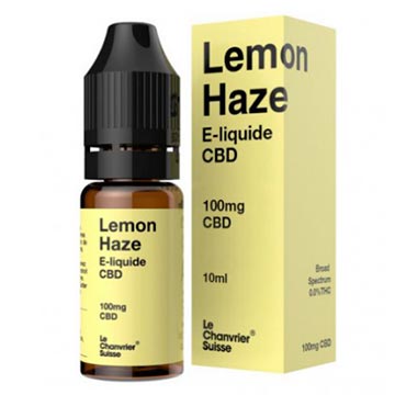 eliquide CBD Lemon Haze Chanvrier Suisse