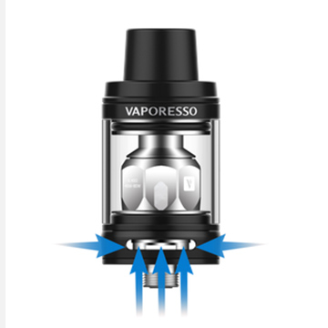Le clearomiseur Vaporesso NRG SE possède un airflow permettant de moduler tirage et densité de vapeur