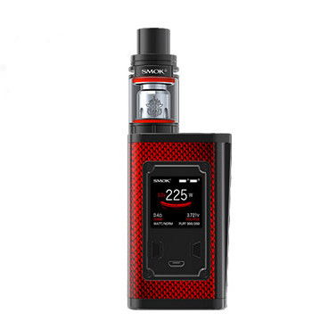 Modbox Smok Majesty 225W et TFV8 X-Baby édition carbone rouge