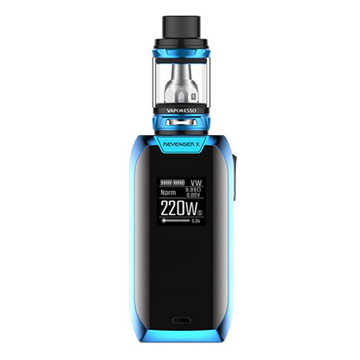Pack Vaporesso Revenger X et clearomiseur NRG 5ml bleu