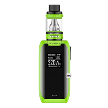 Pack Vaporesso Revenger X et clearomiseur NRG 5ml vert