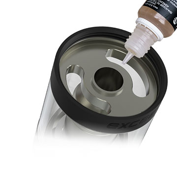 Remplissage facile pour la vapoteuse AIO Exceed D19 joyetech