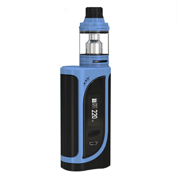 Kit noir et bleu,  Eleaf iKonn220 et clearomiseur Ello 4 ml