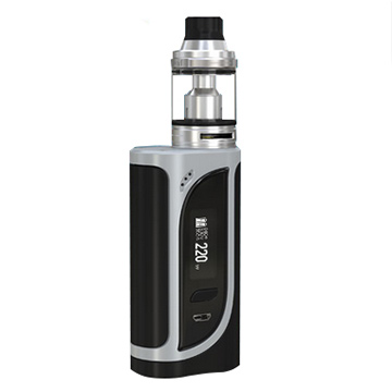 Pack ecigarette gun metal, Eleaf iKonn220 et clearomiseur Ello 4 ml