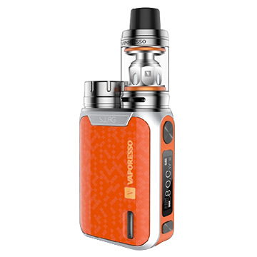 Kit Swag 80W orange et clearo NRG SE